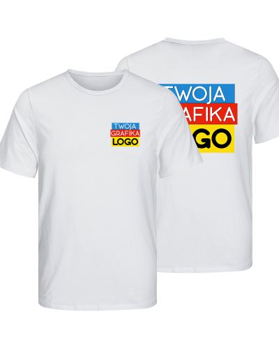Koszulka z logo firmy – personalizowany T-shirt z nadrukiem | Submedia