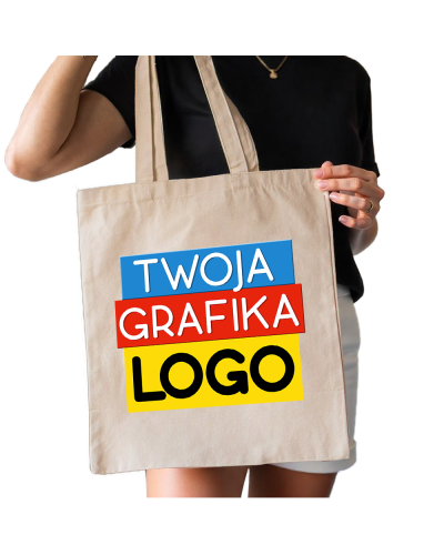 Torba bawełniana z własnym nadrukiem 180g – torba eco z logo lub zdjęc