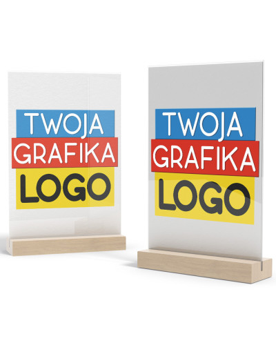 Statuetka z plexi z własnym nadrukiem – logo, zdjęcie lub grafika