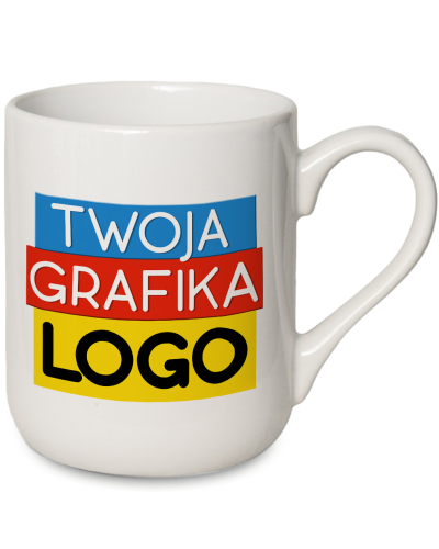 Kubek Coffee z logo – kubek reklamowy 330 ml | nadruk dla firm