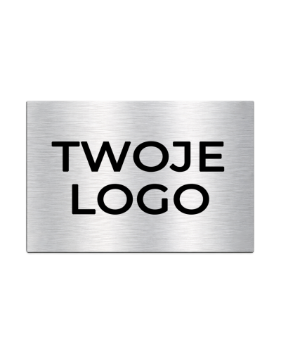 Tabliczka Dibond 20x30 cm z logo firmy | Szyld biurowy premium