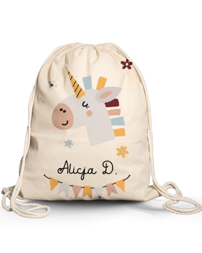 Worek \ plecak dla dziecka do żłobka przedszkola szkoły z IMIENIEM DZIECKA