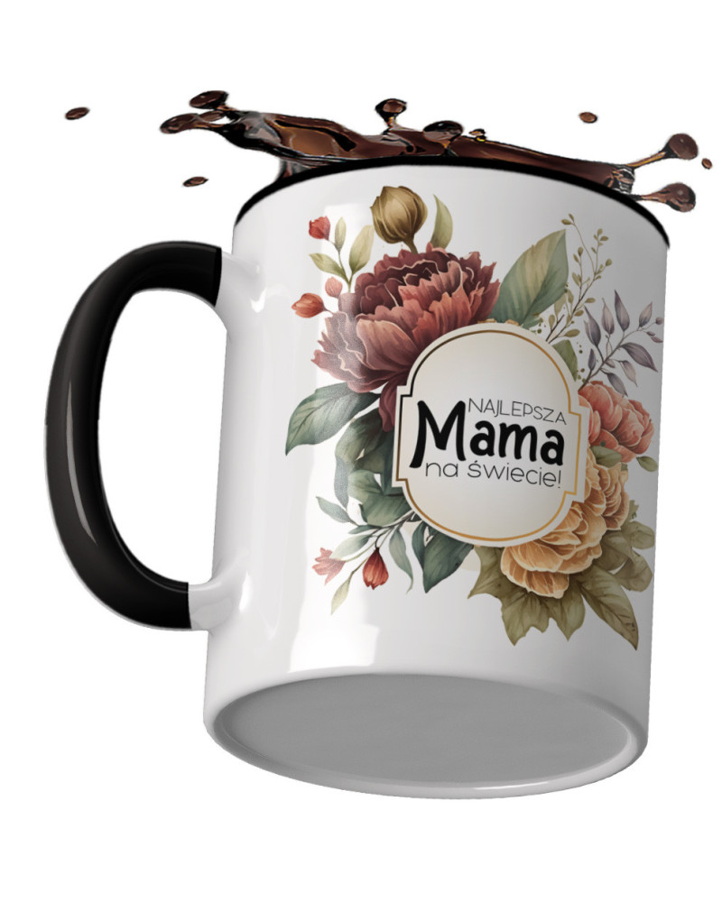 Kubek preznt dla mamy na dzień mamy od dzieci Najlepsza mama na świecie