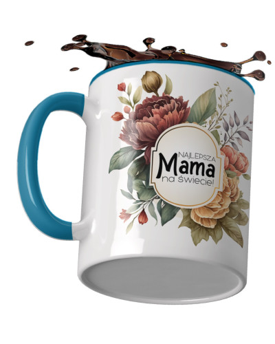 Kubek preznt dla mamy na dzień mamy od dzieci Najlepsza mama na świecie