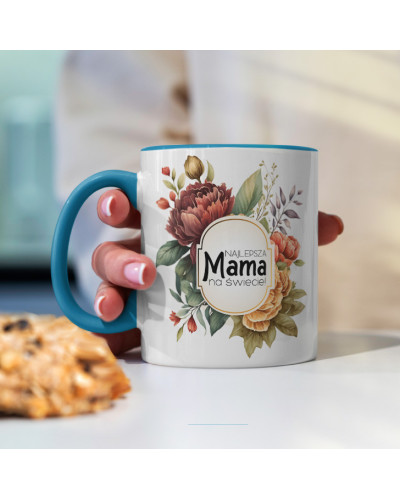 Kubek preznt dla mamy na dzień mamy od dzieci Najlepsza mama na świecie