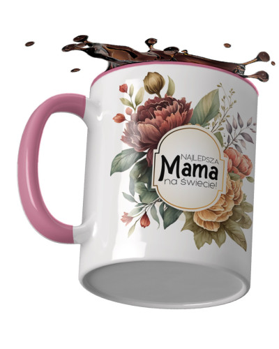 Kubek preznt dla mamy na dzień mamy od dzieci Najlepsza mama na świecie