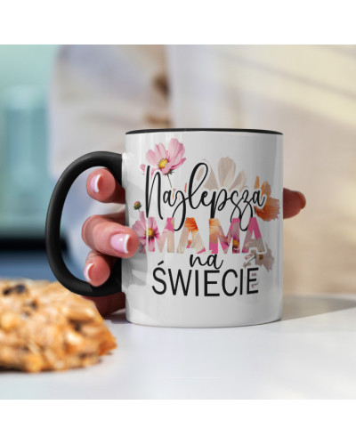 Kubek preznt dla mamy na dzień mamy od dzieci Najlepsza mama na świecie