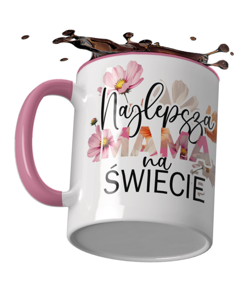 Kubek preznt dla mamy na dzień mamy od dzieci Najlepsza mama na świecie