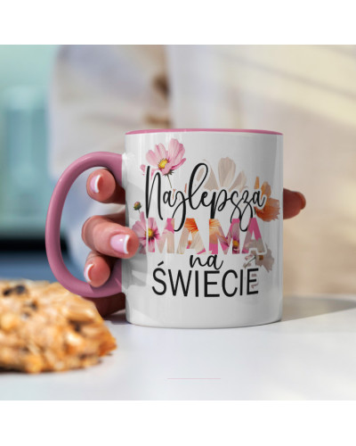 Kubek preznt dla mamy na dzień mamy od dzieci Najlepsza mama na świecie