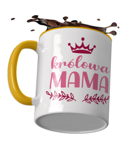 Kubek preznt dla mamy na dzień mamy "Królowa mama"