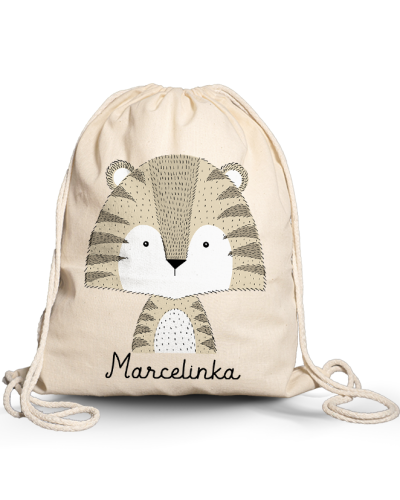 Worek \ plecak dla dziecka do żłobka przedszkola szkoły z IMIENIEM DZIECKA