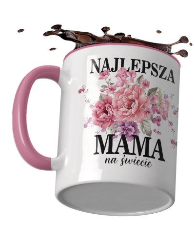 Kubek PERSONALIZOWANY na preznt ZE ZDJĘCIEM dla mamy na dzień mamy