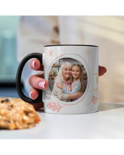 Kubek ze zdjęciem, imieniem, napisem zaprojektuj kubek stwórz indywidualny projekt np z logo nadrukiem