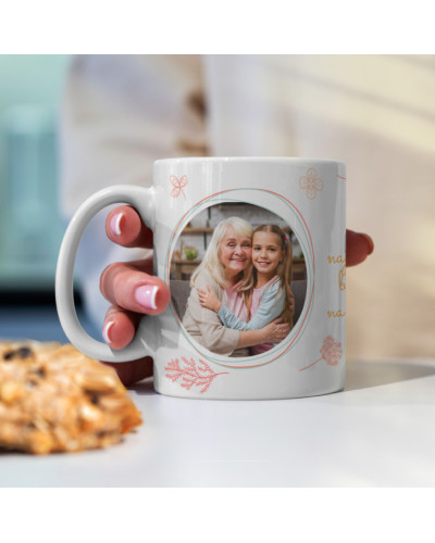 Kubek ze zdjęciem, imieniem, napisem zaprojektuj kubek stwórz indywidualny projekt np z logo nadrukiem