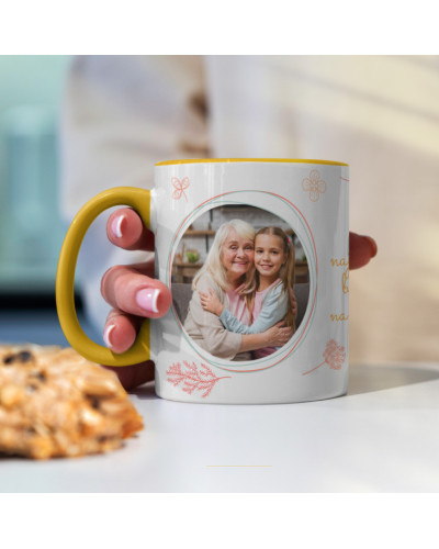 Kubek ze zdjęciem, imieniem, napisem zaprojektuj kubek stwórz indywidualny projekt np z logo nadrukiem