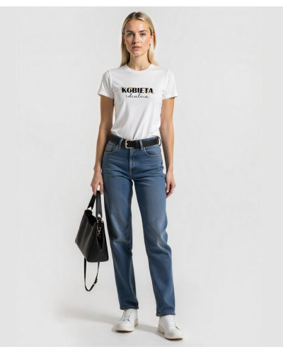 Koszulka "Kobieta idealna" dla żony koleżanki mamy dziewczyny dzień kobiet prezent