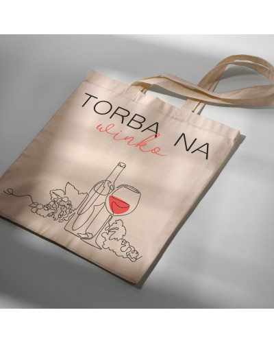 EKO TORBA NA RAMIĘ NA ZAKUPY BAWEŁNIANA NATURALNA MODNA STYLOWA TORBA NA WINKO