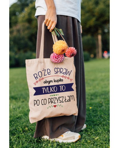 copy of copy of copy of copy of copy of TORBA NA ZAKUPY BAWEŁNIANA PREZENT NA DZIEŃ MAMY ŻAJEBISTA MAMA DUŻA XXL