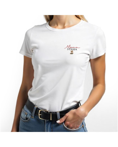 Koszulka t-shirt na dzień mamy + IMIĘ personalizowane