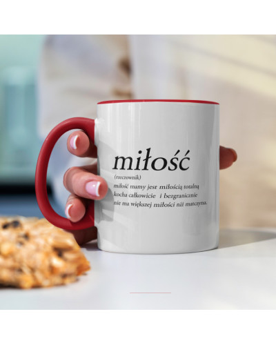 Kubek prezent na dzień MAMY mama żona Miłość - definicja miłości matczynej