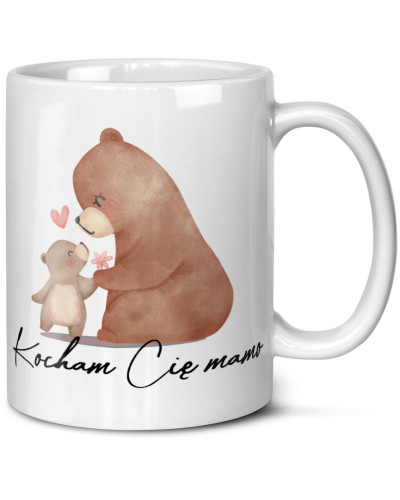 Kubek prezent na dzień MAMY mama żona "Kocham Cię mamo" od dziecka dla mamy