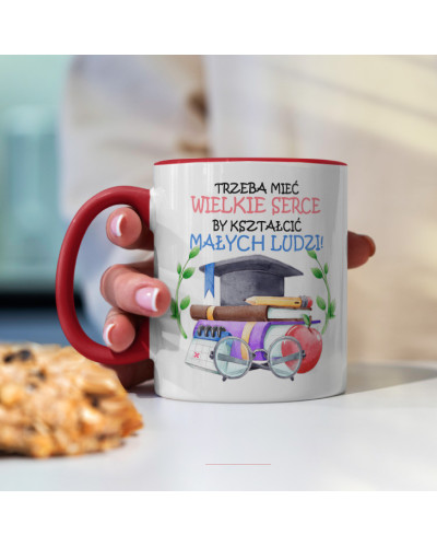 Kubek dla nauczyciela – prezent z sercem na Dzień Nauczyciela