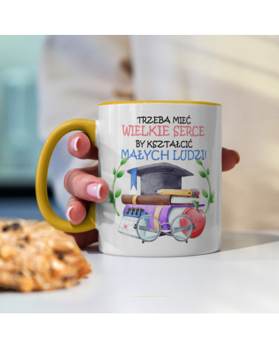 Kubek dla nauczyciela – prezent z sercem na Dzień Nauczyciela