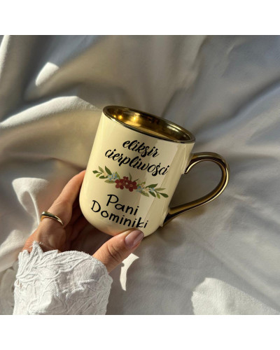 Kubek elegant dla nauczyciela – prezent  na Dzień Nauczyciela