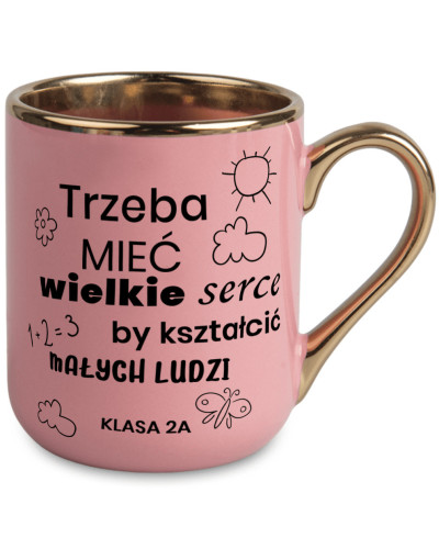 Kubek elegant dla nauczyciela – prezent  na Dzień Nauczyciela