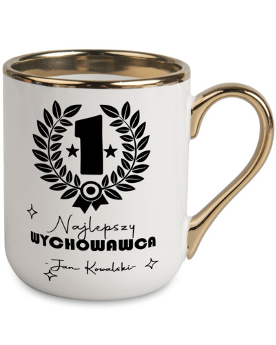 Kubek elegant dla nauczyciela – prezent  na Dzień Nauczyciela
