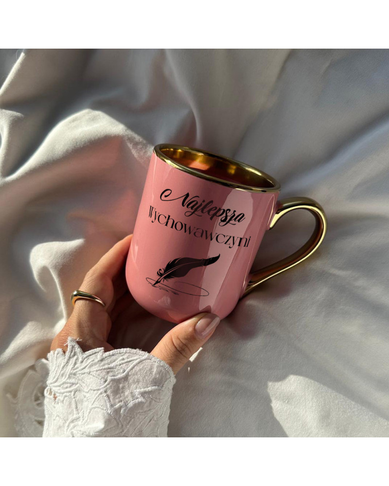 Kubek elegant dla nauczyciela – prezent  na Dzień Nauczyciela